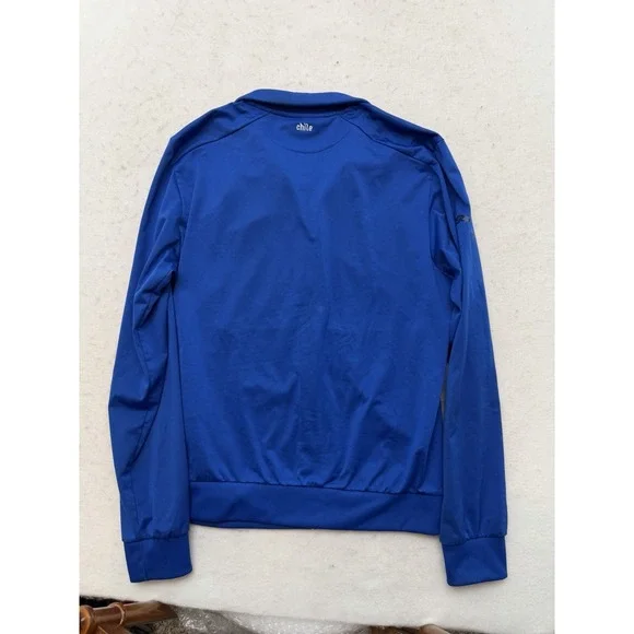 Chile National Soccer Team Warm Up Jacket Mens M Puma Fifa World Cup 2014 RARE
